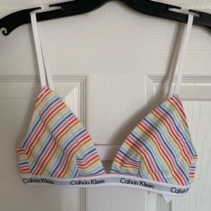 Calvin Klein triangle bralette